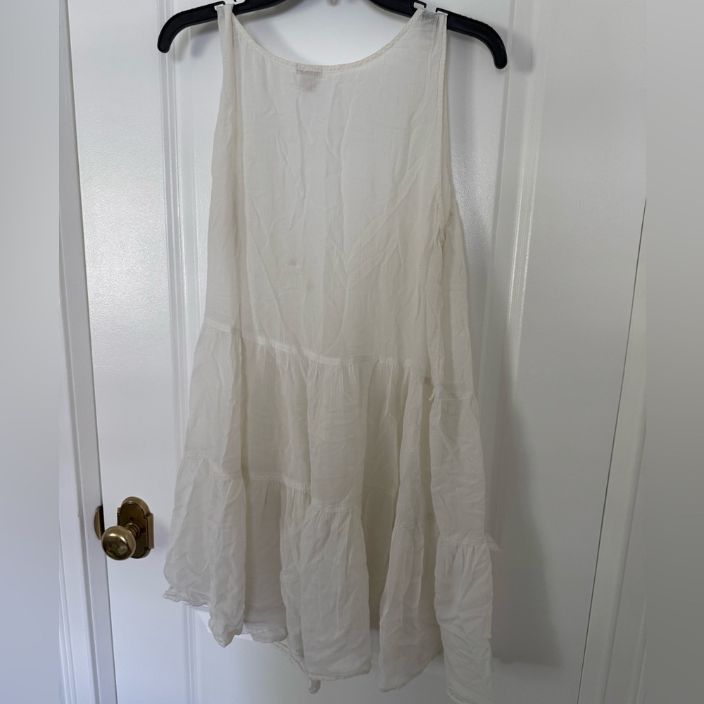 J. Crew White Sleeveless Dress XL - Picture 6 of 7